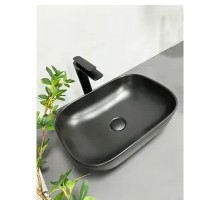 Умивальник (раковина) VBI RAVENNA BLACK MATT накладной VBI-011203