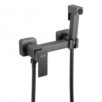 Набір для гігієнічного душу зі змішувачем Kroner KRP Edelstahl Kubus - PVD052