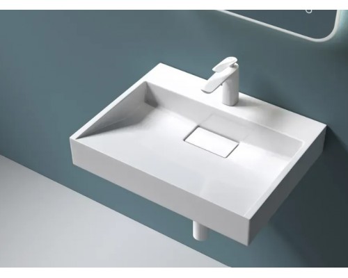 Умывальник (раковина) VBI ESTE 50 WHITE 1/O накладной подвесной