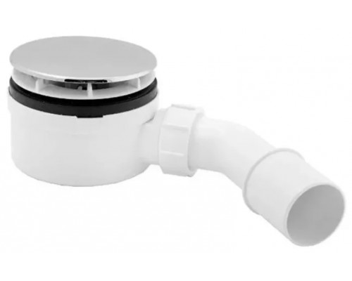 Сифон для піддона d90мм, h60мм, вихід 40/50, хром HC2730LCPN-PB (McALPINE)