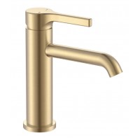 ZERIX Змішувач для умивальника Zerix Rex-001-B Brushed Gold з нерж. сталі (Колір матове золото) (ZX6116)