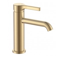 ZERIX Змішувач для умивальника Zerix Rex-001-B Brushed Gold з нерж. сталі (Колір матове золото) (ZX6116)