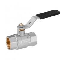 KRONER Кран кульовий Kroner 3/4" ВВ PN40 ручка, нікельований