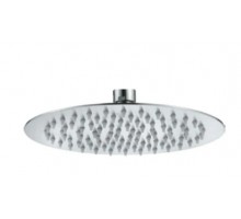 Лійка для душу кругла стельова Zerix SH-003.SUS-20cm (нерж. сталь) (ZX5006)