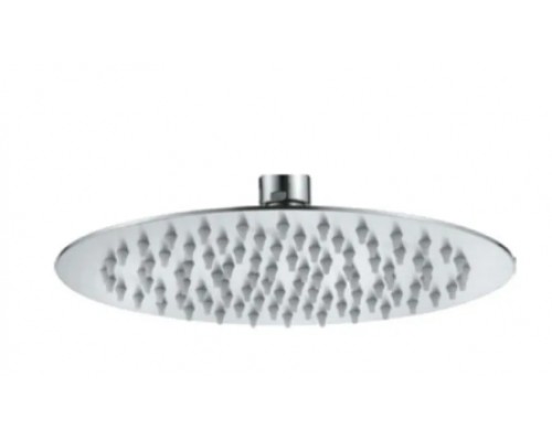 Лійка для душу кругла стельова Zerix SH-003.SUS-20cm (нерж. сталь) (ZX5006)