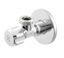 RAFTEK KZ62 Кран кутовий з вентильним запірним елементом Raftec PN10 ЗЗ 1/2"x1/2" VBE 0101
