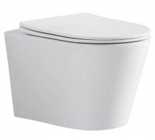 Унітаз підвісний VOLLE TB-201 Ultra Quiet 490х360х330 мм з сидінням Slim Duroplast 101323