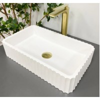 Умывальник (раковина) VBI FLORENTIA WHITE MATT накладной