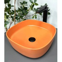 Умывальник (раковина) VBI AREZZO TERRACOTTA MATT накладной