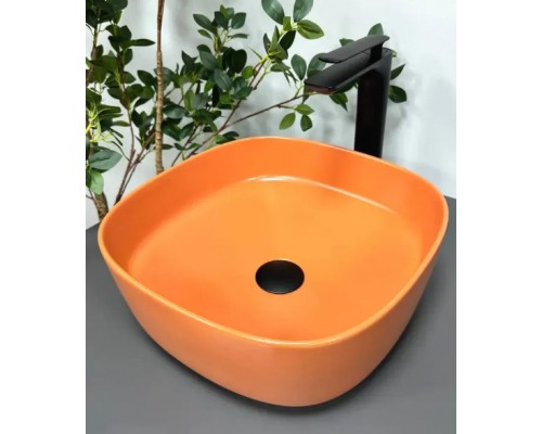 Умывальник (раковина) VBI AREZZO TERRACOTTA MATT накладной