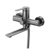 Змішувач для ванни MIXXUS Lord 009 Euro Graphite (MI7140)