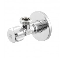 RAFTEK KZ63 Кран кутовий з вентильним запірним елементом Raftec PN10 ЗЗ 1/2"x3/4" VBE 0102