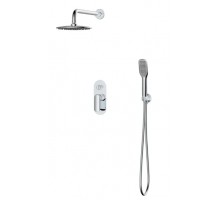 Вбудована душова система Koer KB-62028-01 2 функції (Колір хром) (KR6008)