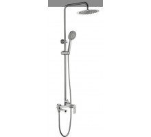 Душова система універсальна Nexus 1030, Nickel (k35) на три споживачі (з виливом) LDNEX1030NKS49189 Lidz