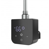 ONLYHEAT Тен для рушникосушки (26342) Pro Onlyheat Onyx Black 0,6 кВт 1/2" з /ПРИХ МОНТ/зємний тен