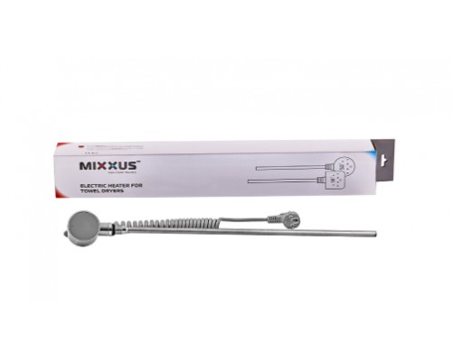MIXXUS TEH-0103 CHROME Електричний ТЕН для сушарок рушників 300W (Колір хром) (MI6628)