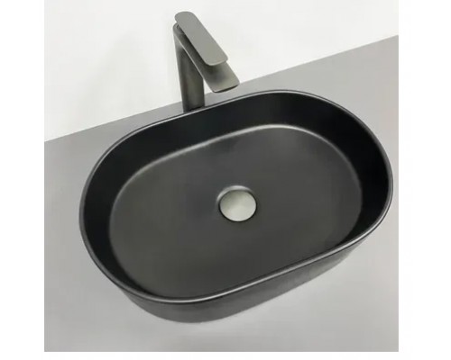 Умивальник (раковина) VBI VERONA 50 BLACK MATT накладний