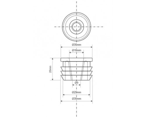 ALCAPLAST S0688-ND Гофрированная прокладка 40/10 (Чехия)