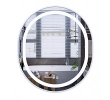 Дзеркало 800х700 Mixxus Premium ELLIPSE MV05-80x70-Reverse WHITE з Led Touch, Anti-fog, димером (3-6,5kK) (MP6645)