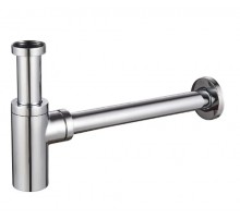 Champion SIPHON-02 1 1/4'' Сифон для раковини без випуску (під донний клапан) без ревізії (Колір хром) (CH0368)