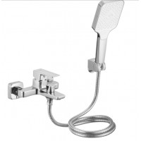 Змішувач для ванни Orion,Chrome (k35) з душовим гарнітуром QTORI259CRM49709 Qtap