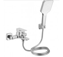 Змішувач для ванни Orion,Chrome (k35) з душовим гарнітуром QTORI259CRM49709 Qtap