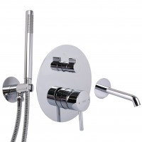 Змішувач для ванни вбудований TOPAZ LOFT TLF 32202-H39-C