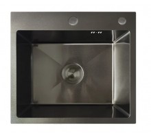 MIXXUS Кухонна мийка MH5045 DECOR GRAPHITE (3.0/0.8) з нержавіючої сталі (колір графіт) (MI8310)